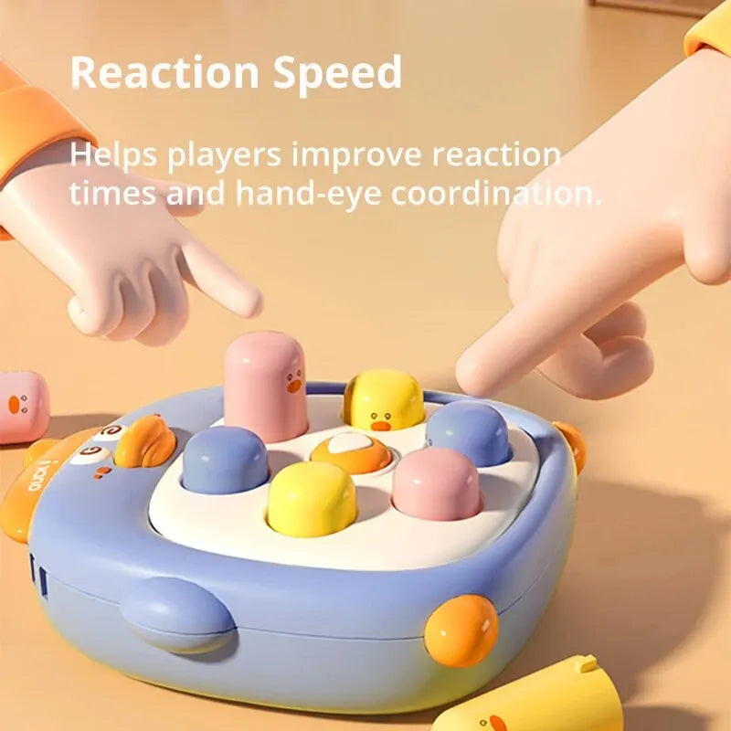 Mini Whack-a-Mole Game for Kids Hand-Eye Coordination and Stress Relief