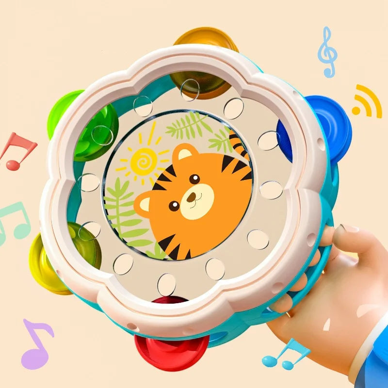 Children's Montessori Tambourine Music Set for Early Talent Development
