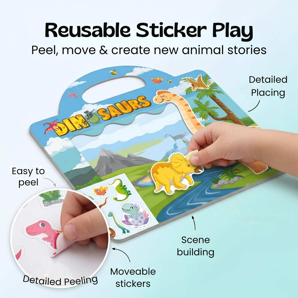 Reusable Sticker Book