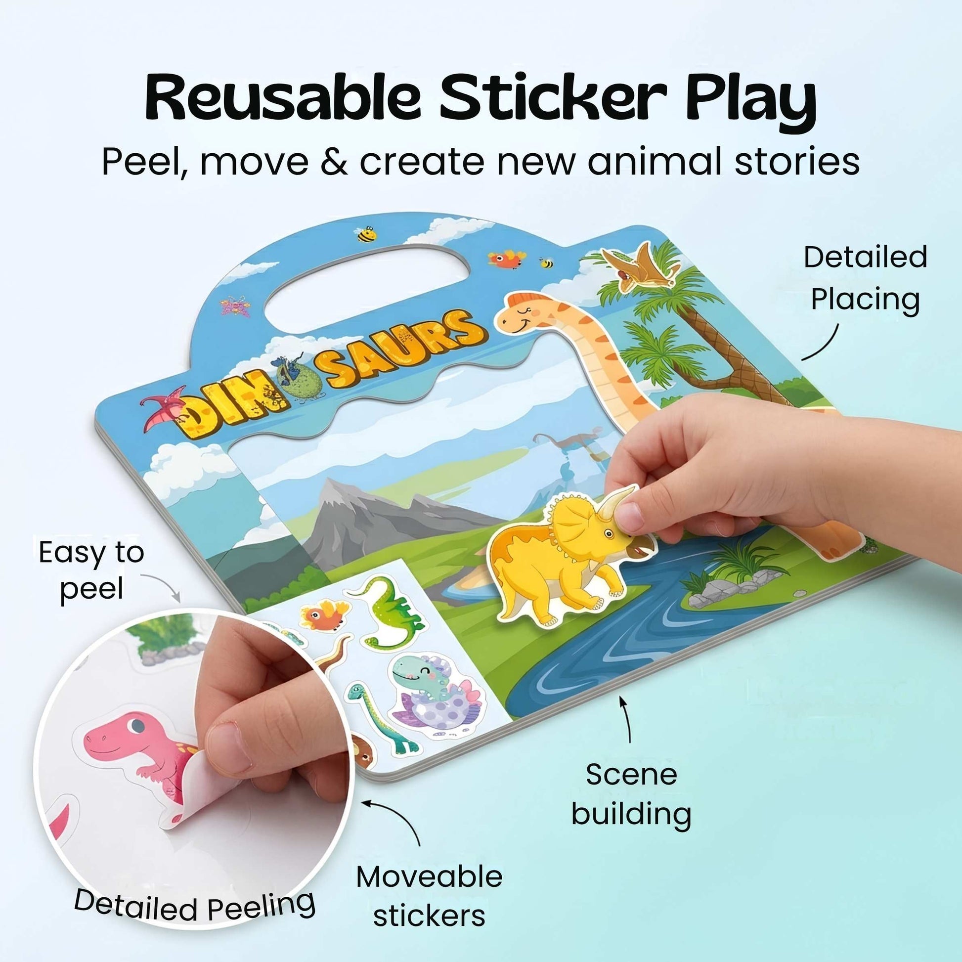 Reusable Sticker Book