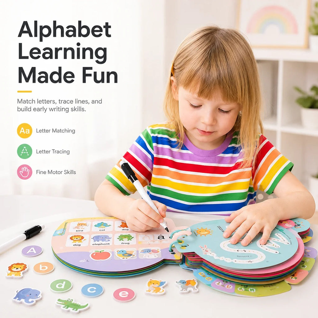 Interactive Alphabet Busy Book