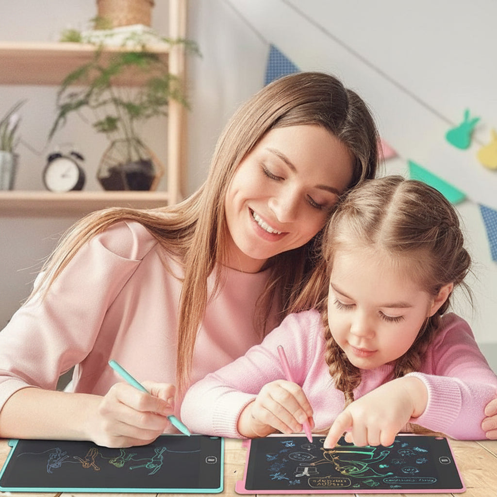 Mess-Free LCD Writing and Drawing Tablet