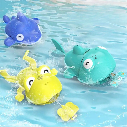 Smooth Splash Friends™ – Fun-filled animal bath - Green frog