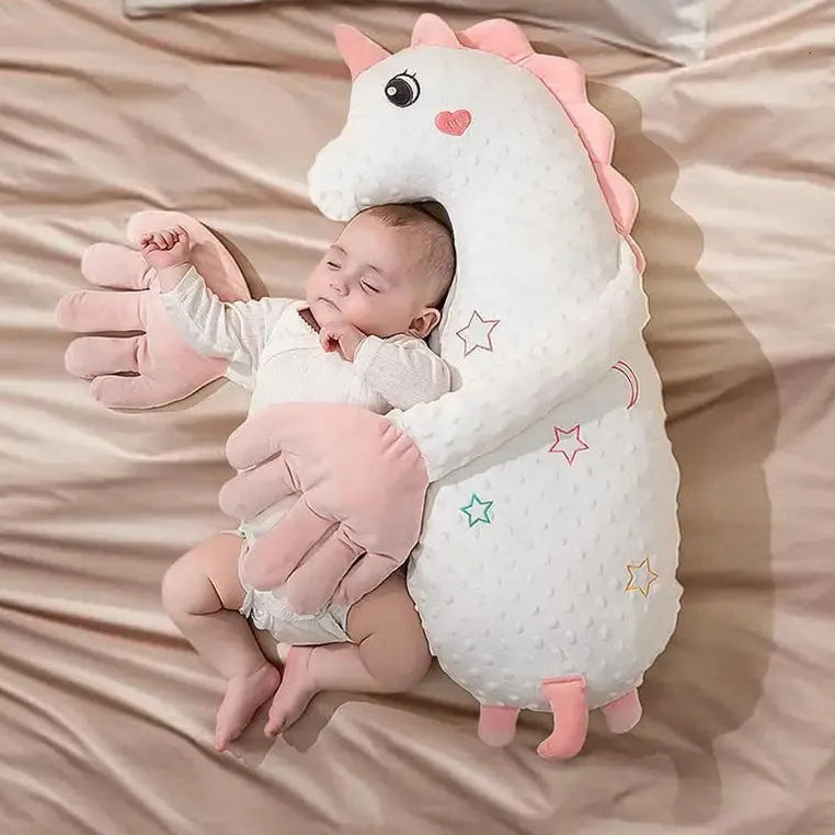 LullaBear™ – Soothing Plush Pillow with Gentle Patting