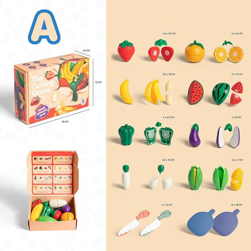 Fruit Cutting Activity Set