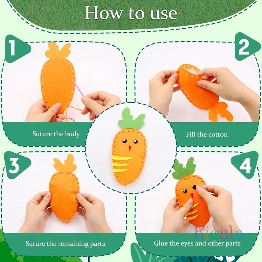 Kids Stitch And Sew Craft Kit