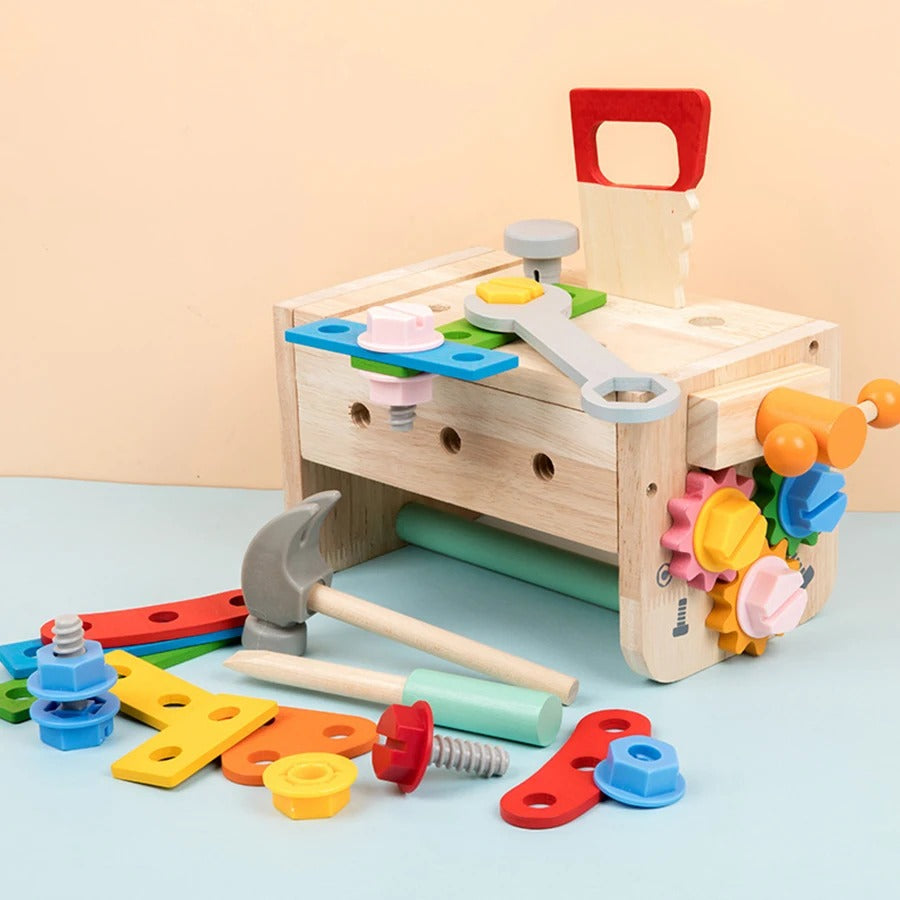 Wooden Tool Set with Box - 29 PCS
