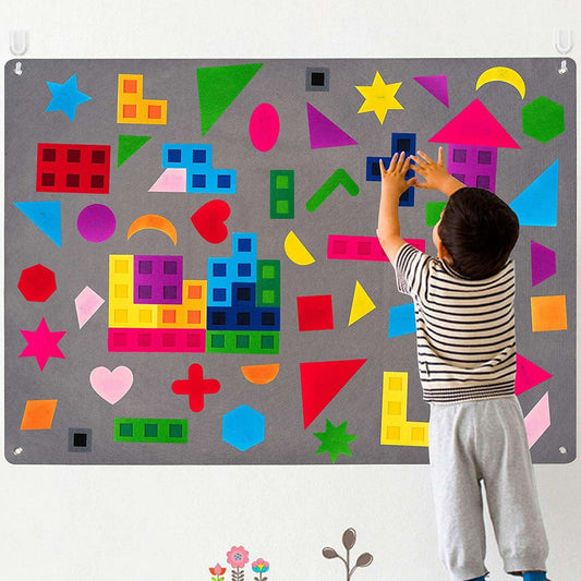 64Pcs Felt Board Story Set