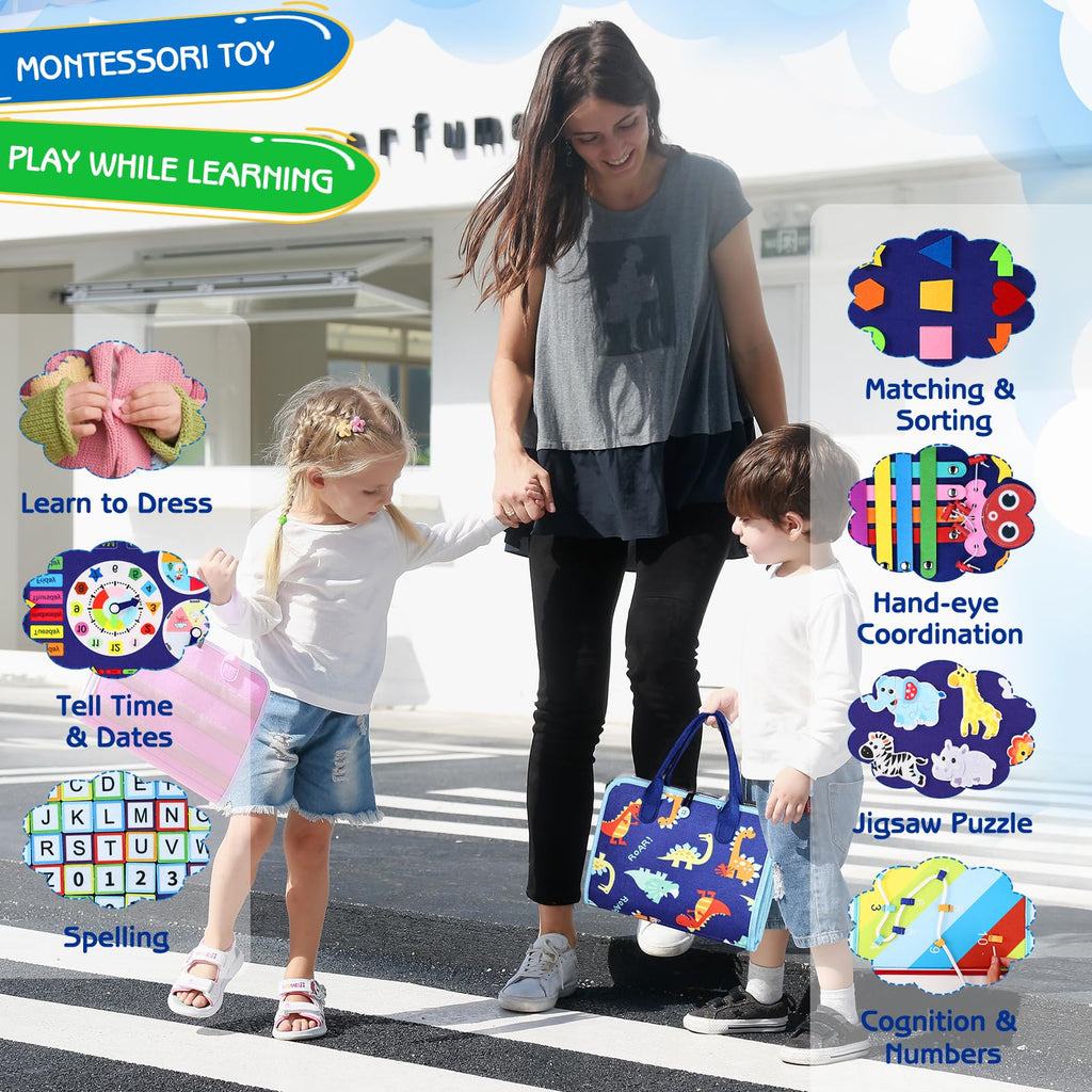 Montessori Busy Board for Kids