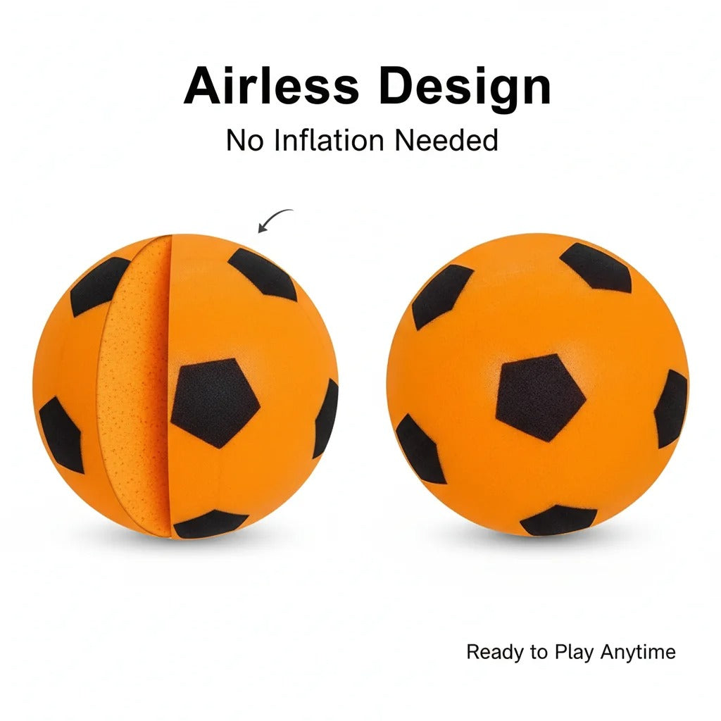 Soft Plush Soccer Ball for Indoor Play