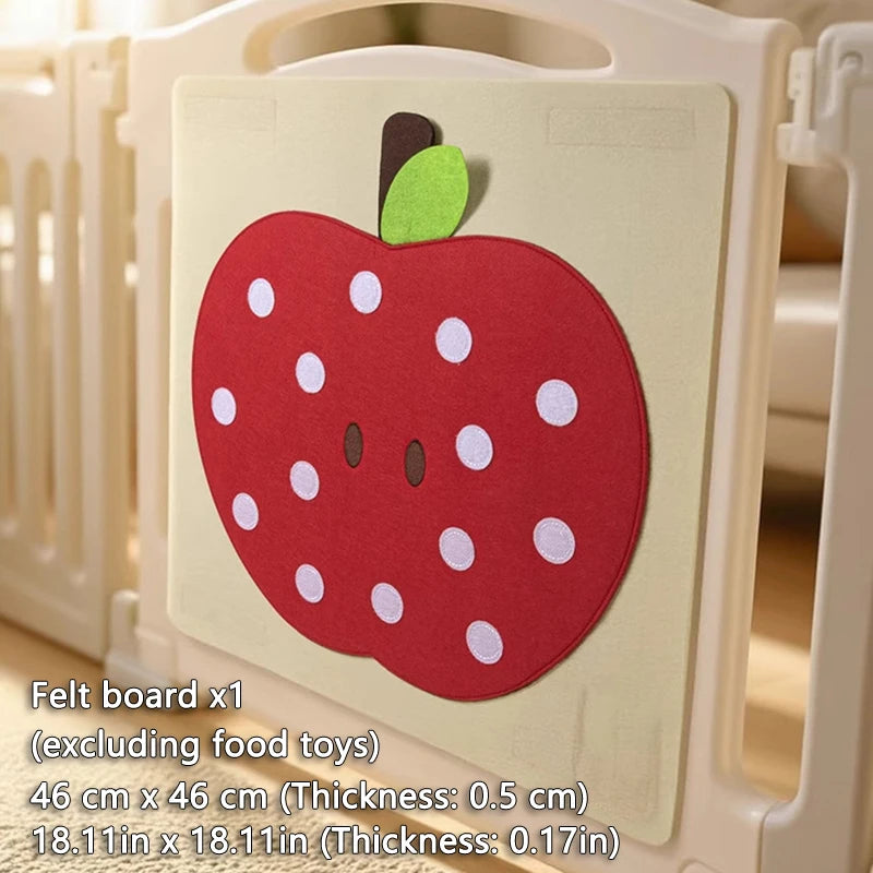 Baby Felt Play Food Set