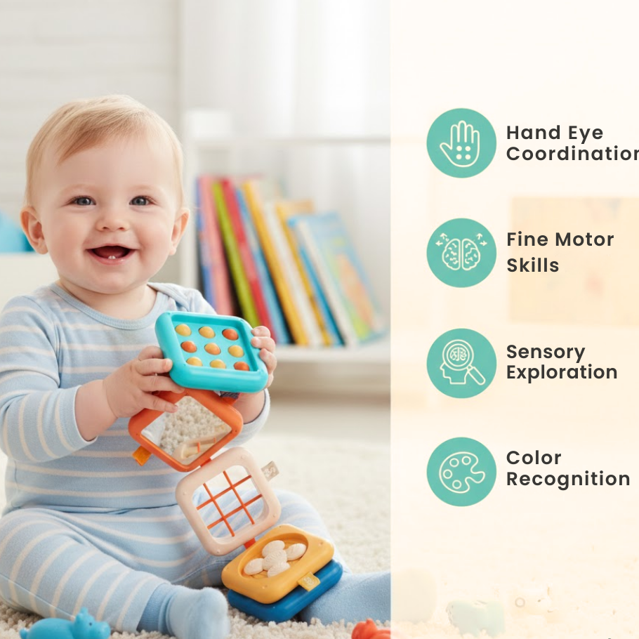 7-in-1 Interactive Montessori Learning Cube