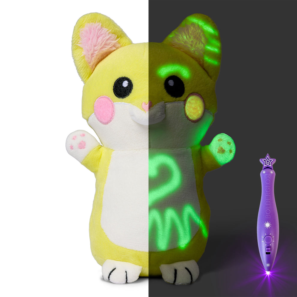 Light-Up Drawing Plush Toy