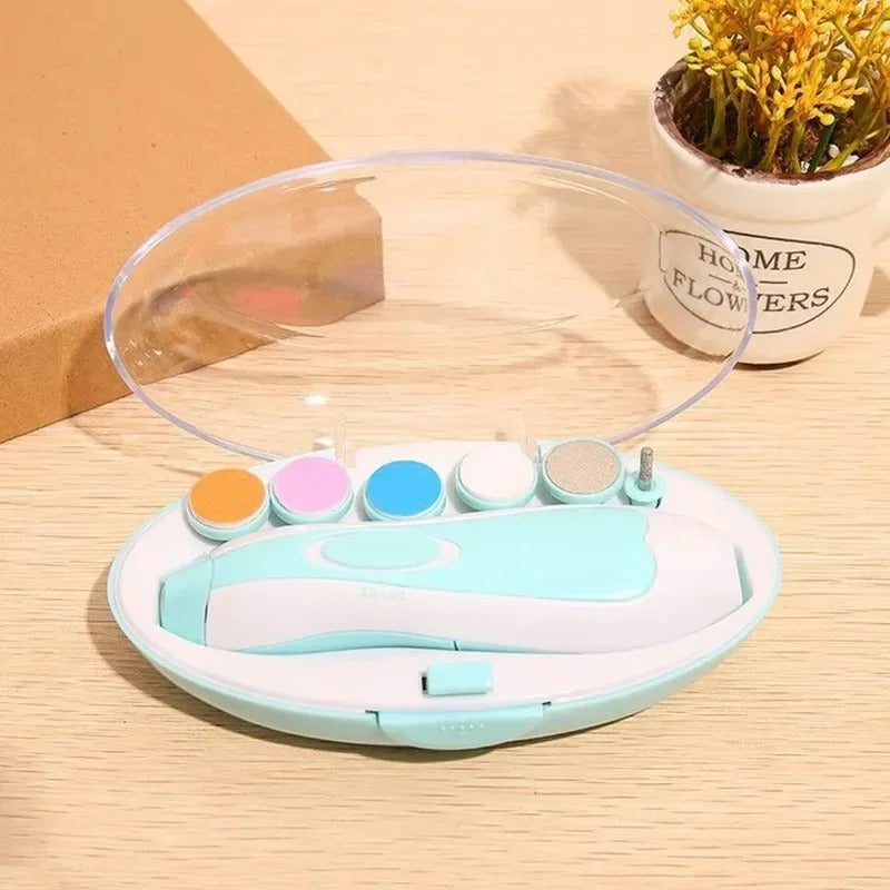 Baby Electric Nail Trimmer Safe Grooming Tool for Infants