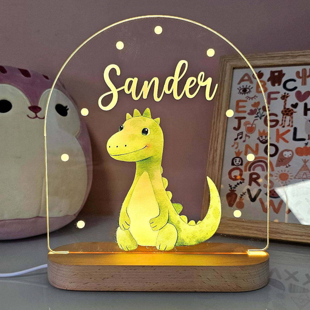 Personalized Cute Animal LED Night Light