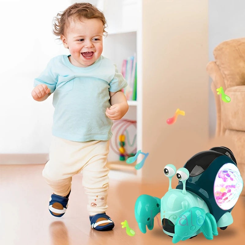 Interactive Crawling Crab Toy