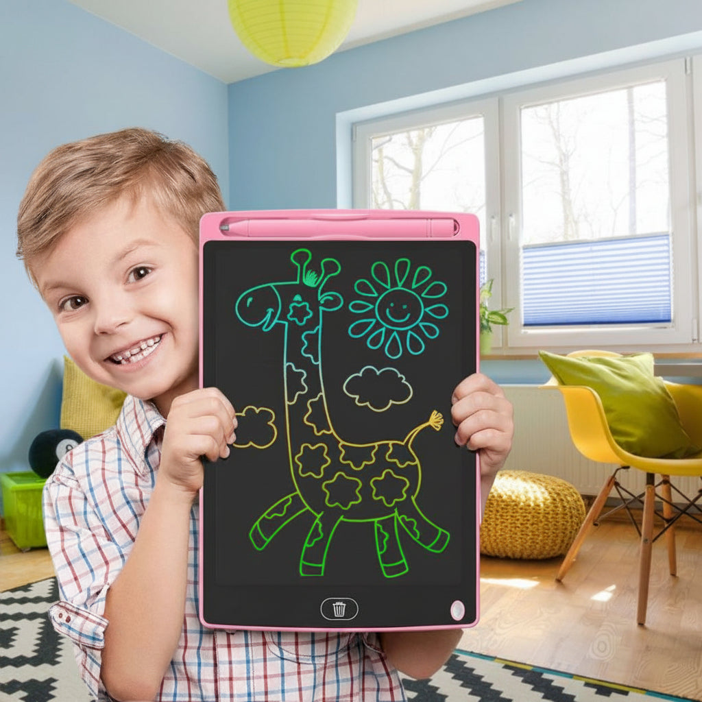 Mess-Free LCD Writing and Drawing Tablet