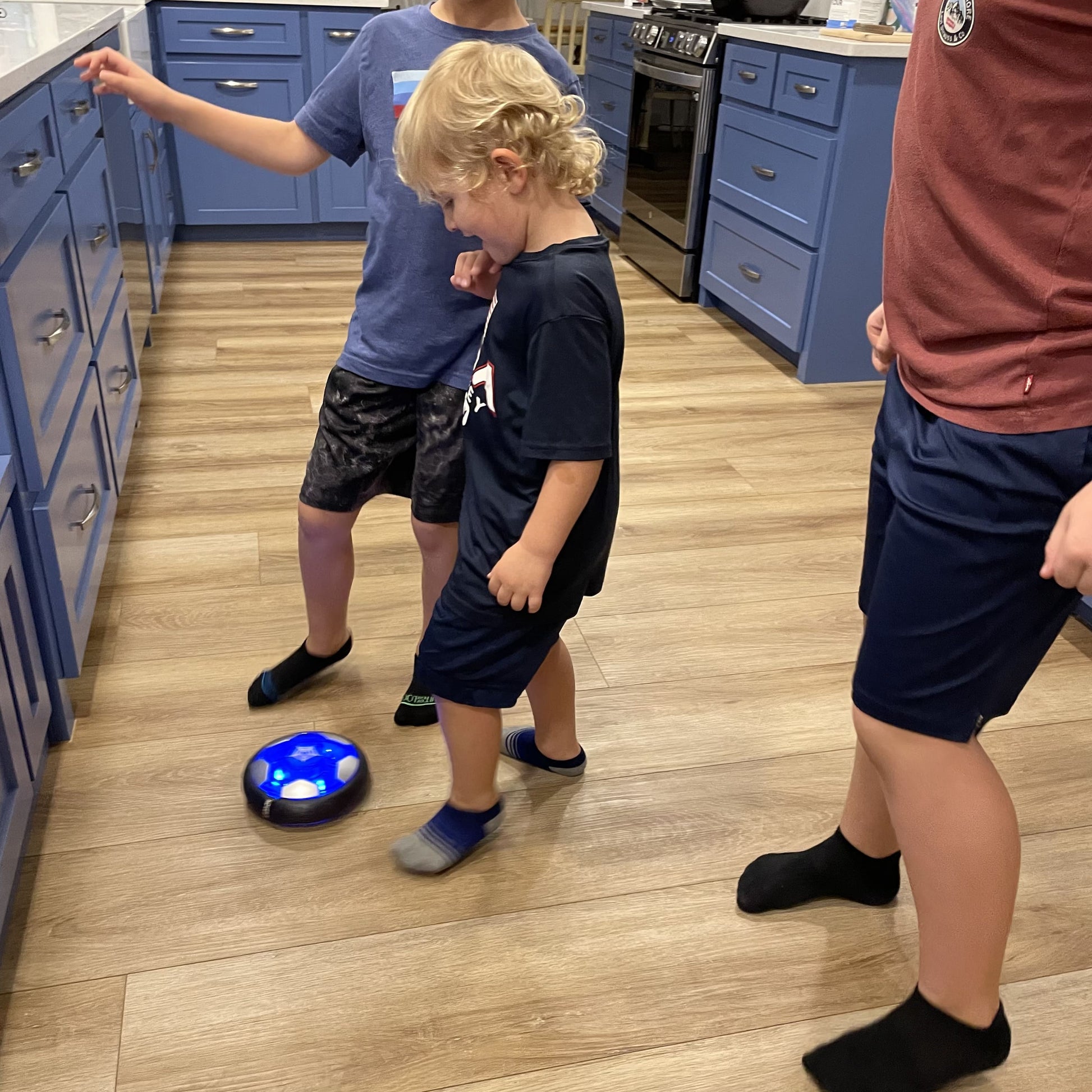 LED Light-Up Sliding Soccer Ball for Kids