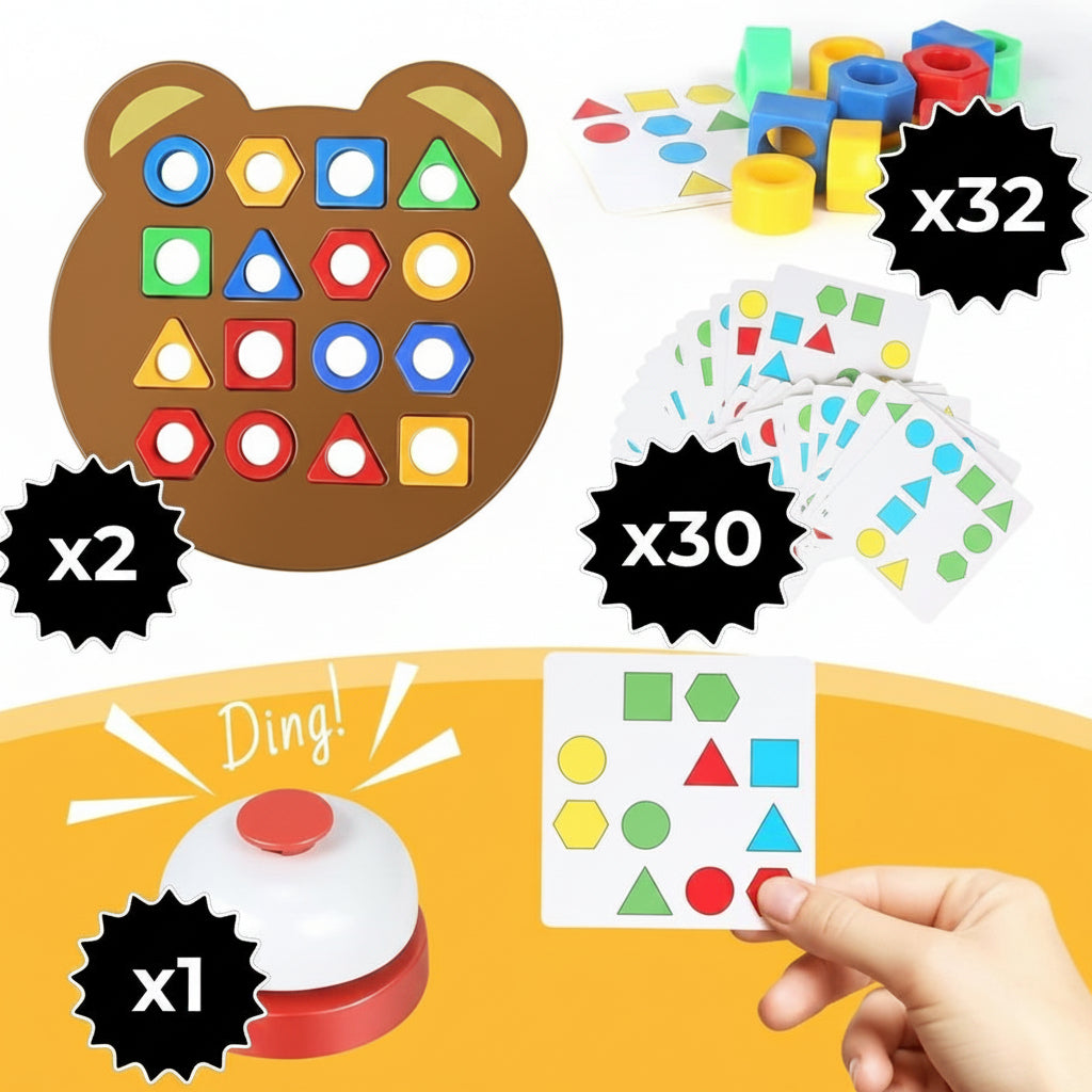 Educational Shapes and Colours Matching Game