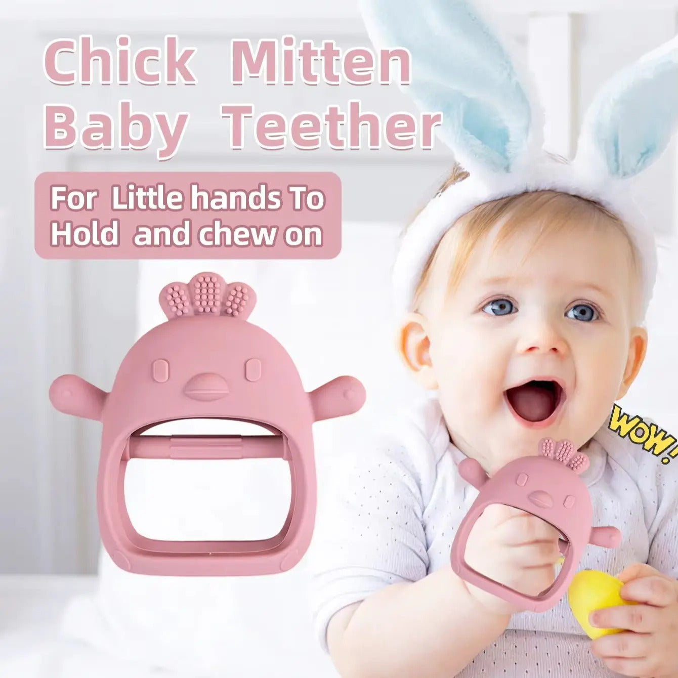 Silicone Baby Teether Toy for Toddlers