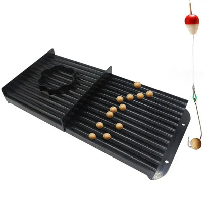 Boilie Roller Black Boilie Rolling Table Portable Funny Bait Maker Ball Making Fishing Pond Ball Bait Molding Machine Round Bait