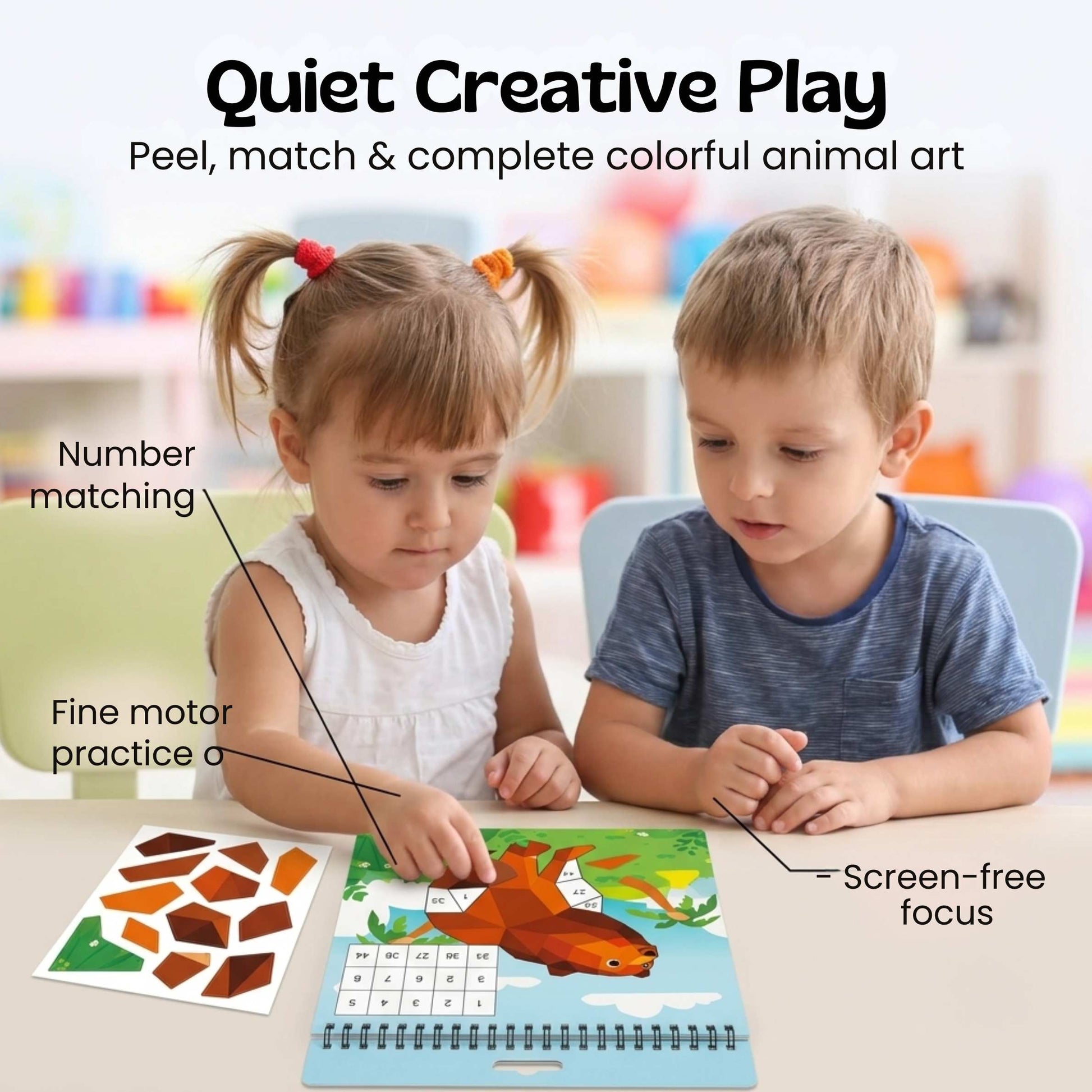 StickerPaint Art Book for Creative Kids