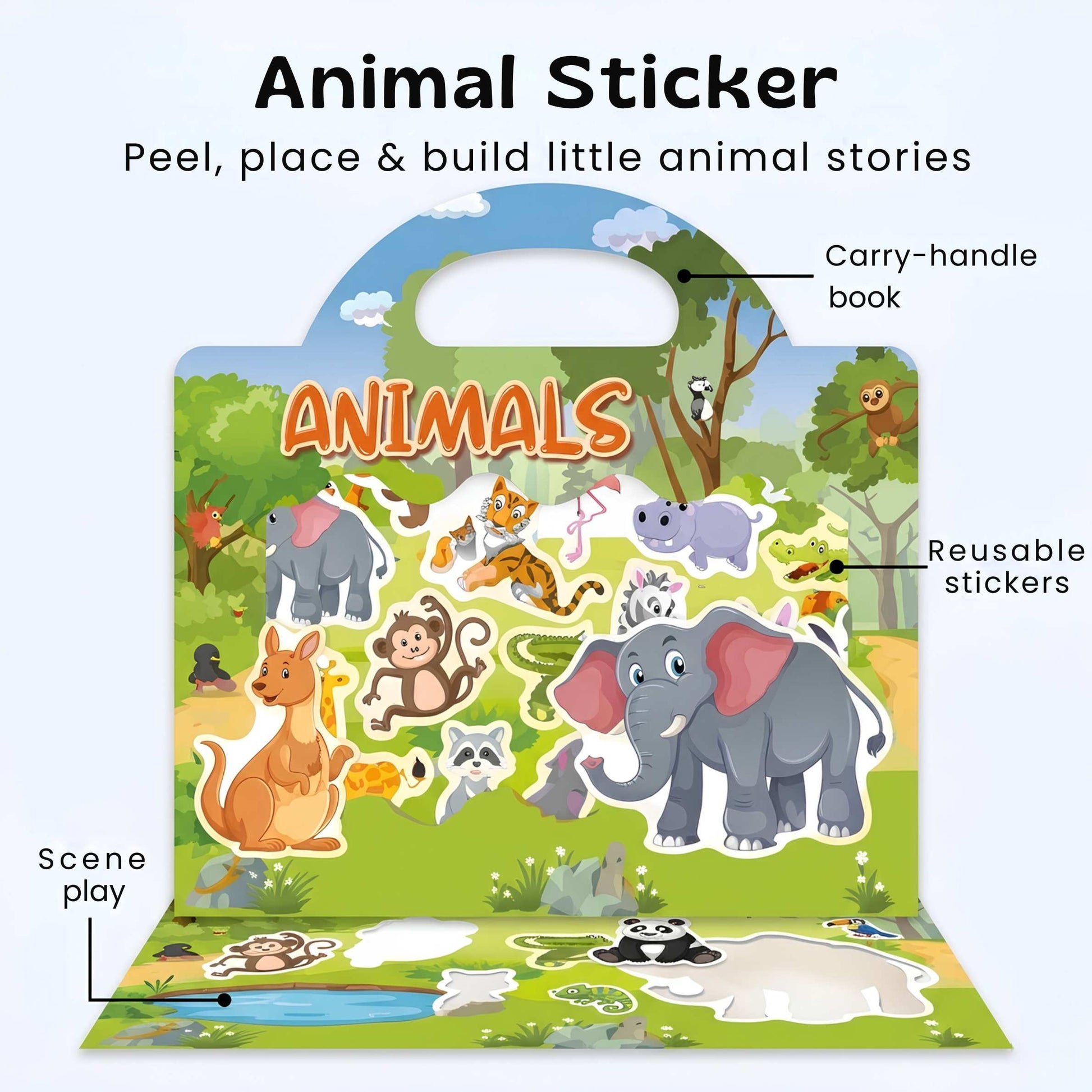 Reusable Sticker Book