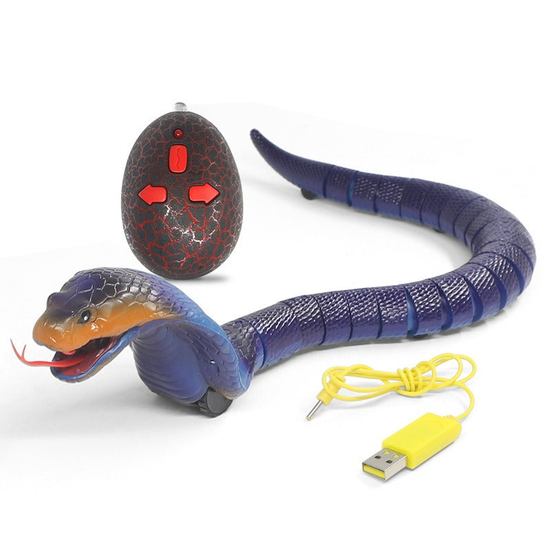 Remote control snake simulation snake water snake animal cobra fake snake electric toy machine