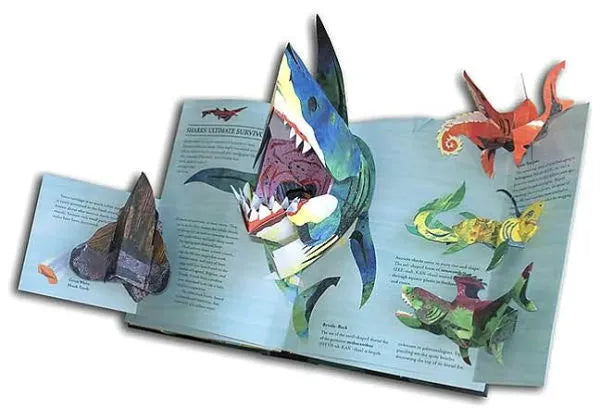 3D Pop-Up Dinosaur and Ancient Sea Monster Book for Kids