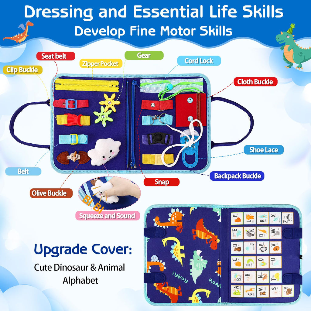 Montessori Busy Board for Kids