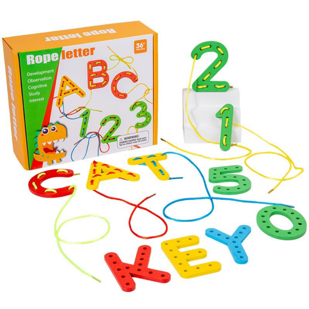 Wooden Montessori Busy Board for Toddlers