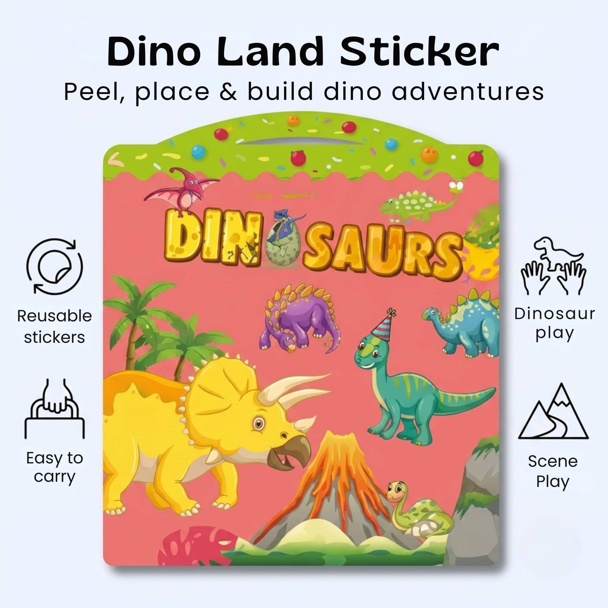 Reusable Sticker Book