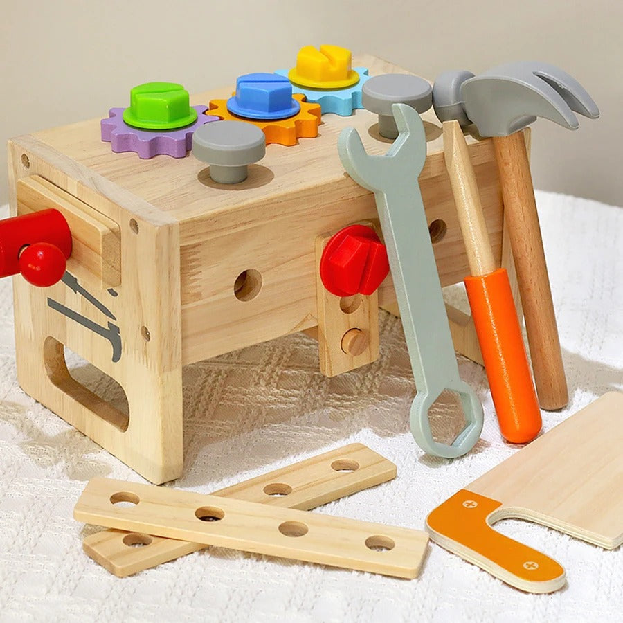 Wooden Tool Set with Box - 29 PCS