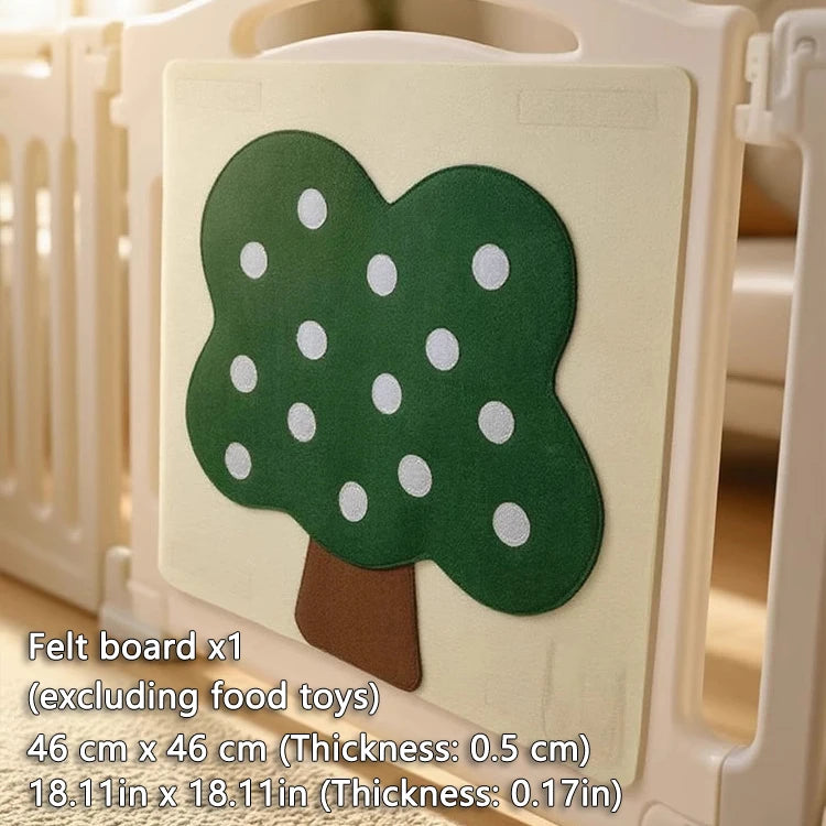 Baby Felt Play Food Set