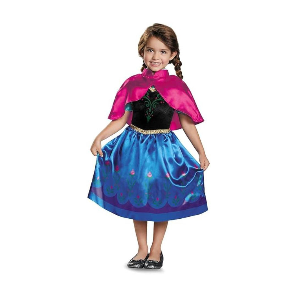 Girls Frozen Princess Sequin Mesh Dress