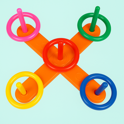 Hoop Ring Toss™ – Throw and Score – Ring Toss Outdoor Play Equipment