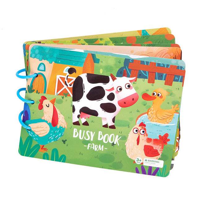 Quiet Book™ - Cool and Educational - Interactive Book