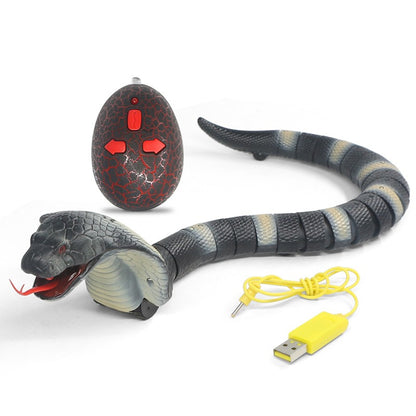 Remote control snake simulation snake water snake animal cobra fake snake electric toy machine