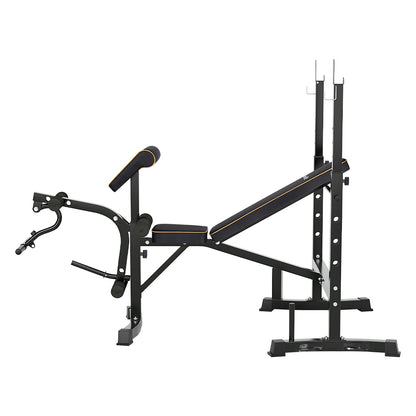 Everfit Weight Bench 10 in 1 Bench Press Home Gym Station 330kg Capacity