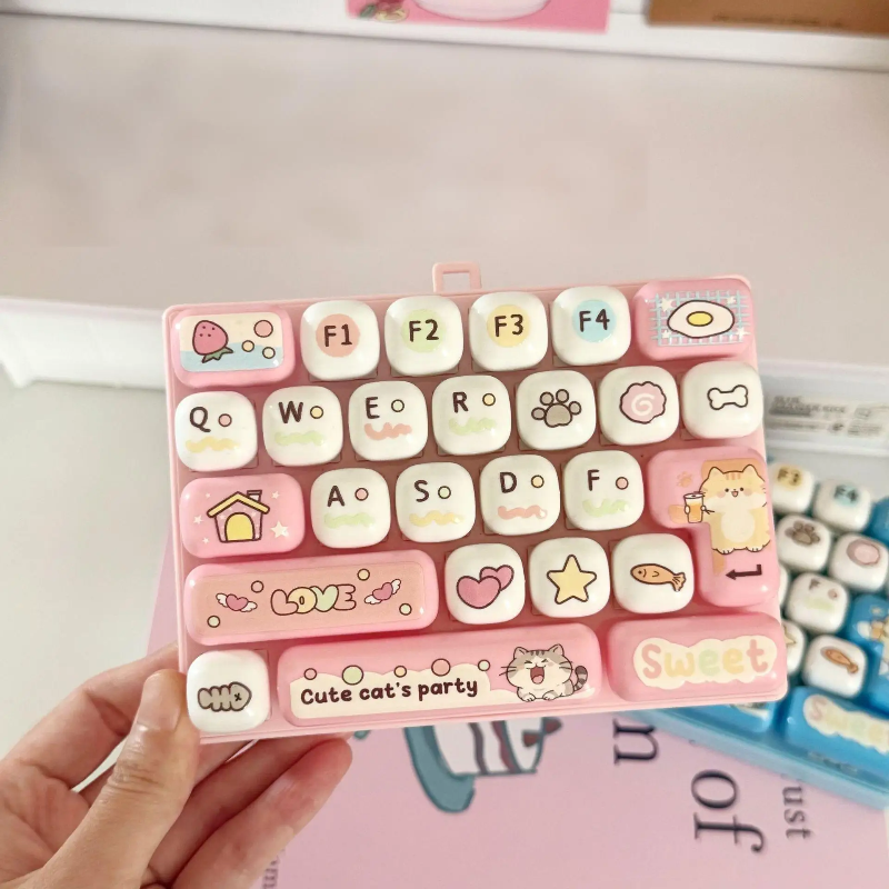 Keyboard fidget toy for sensory play shown in a clean product view
