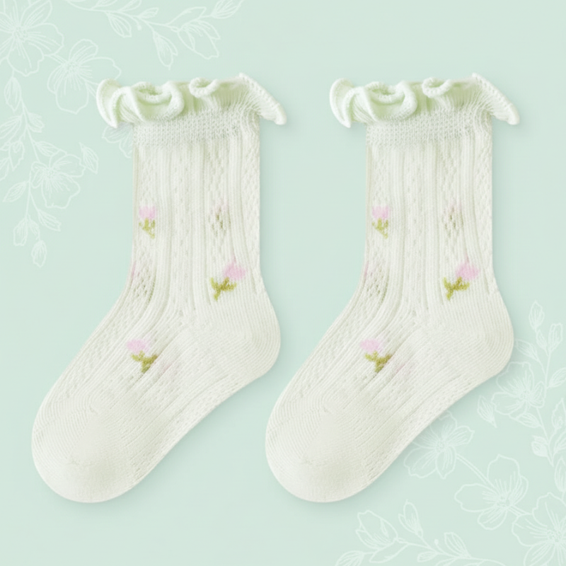 Baby Socks Set 5 Pack Soft Breathable Everyday Wear