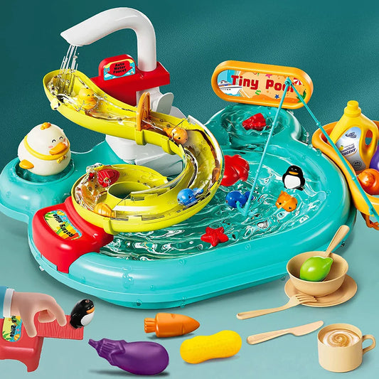 Kitchen Toy™ - Water shoes for everyone - Playset with kitchen