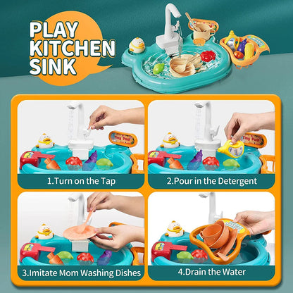 Kitchen Toy™ - Water shoes for everyone - Playset with kitchen