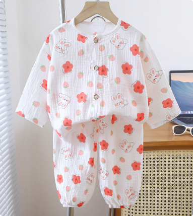 Mini Fashion™ - Airy material - Linen clothing set