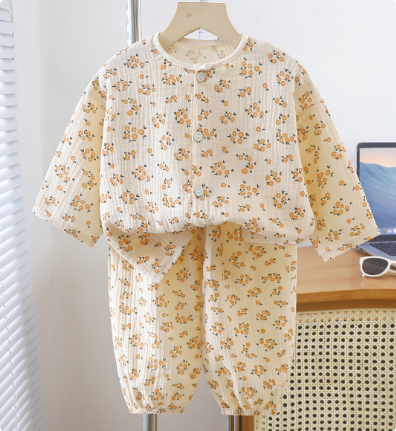 Mini Fashion™ - Airy material - Linen clothing set