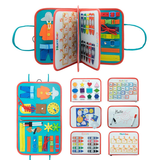 Sensory Book Board™ - Explore and learn through touch - Felt book