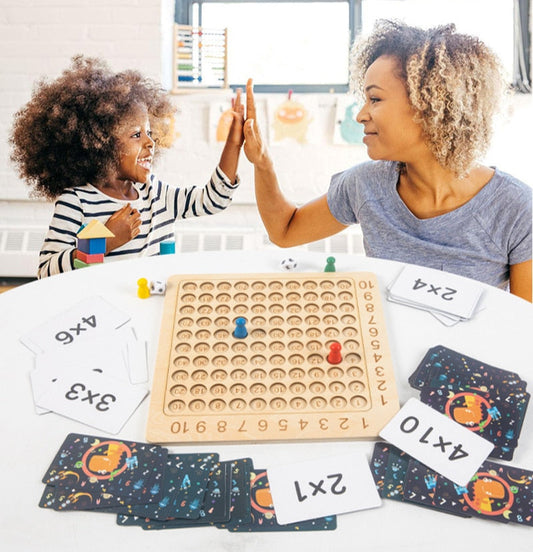 Woods™ - Teach your child multiplication tables in an easy way! - Math board