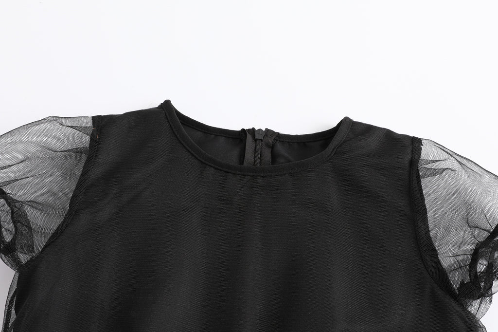 Girls Pumpkin Witch Halloween Princess Dress