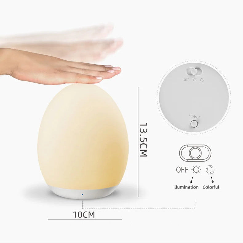 Soft Touch LED Night Light for Kids