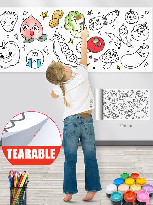 ColoringPaper™ - Unleash your child's creativity! - XXL coloring paper